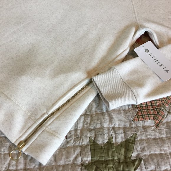 Athleta Cozy Karma Side Zip Funnel Neck NEW - Picture 2 of 7